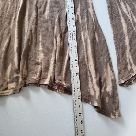 T-Party Shirt Womens Small Tie Dye Bell Sleeve Boho Y2K Fairy Grunge Whimsigoth - Picture 5 of 8